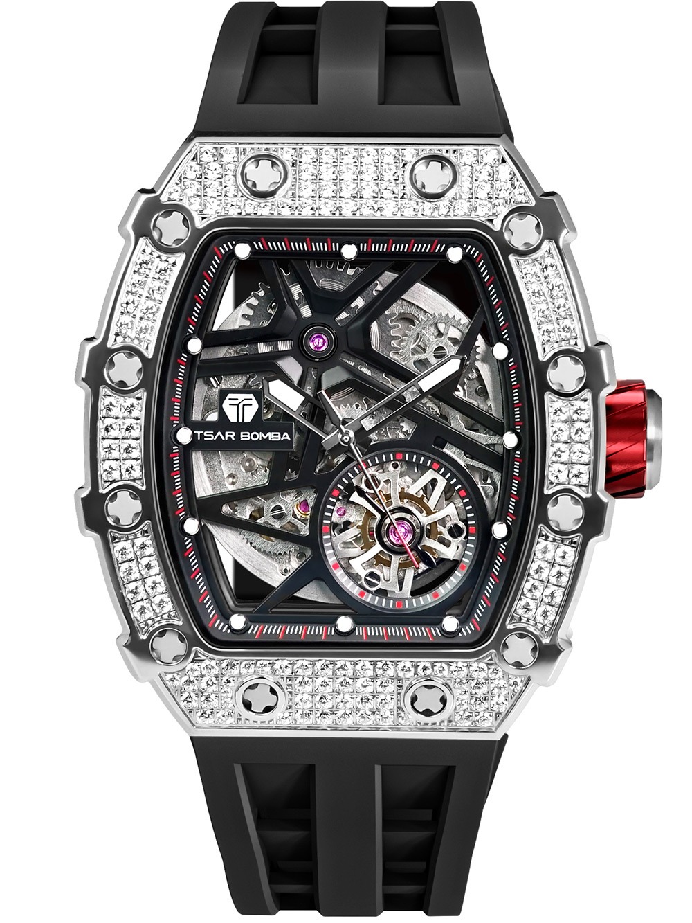 0762704078791 - TB8209D-02 Herrenuhr Elementar Zirkonia Automatik 44mm 5ATM