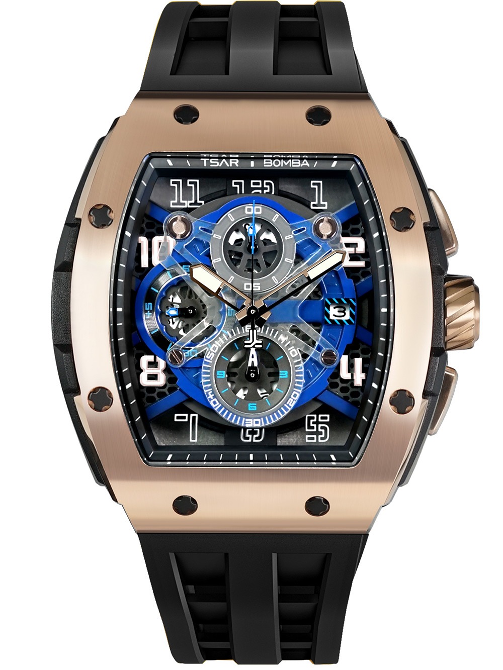 0762704078852 - TB8211Q-05 Herrenuhr Elementar Chronograph 52mm 5ATM