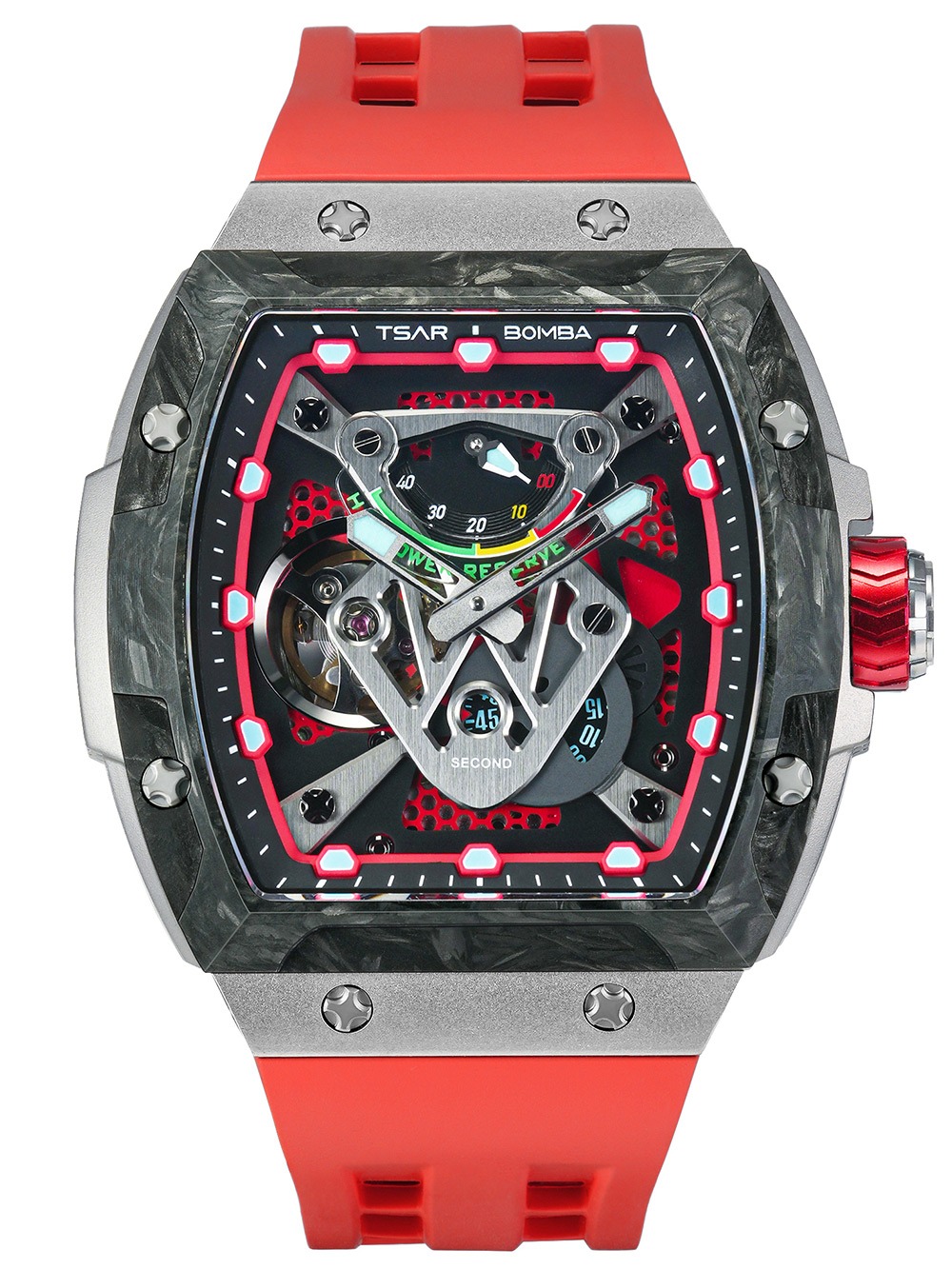 0717020318458 - TB8216TF-02 Herrenuhr Neutron Limited Edition Automatik 46mm 5ATM