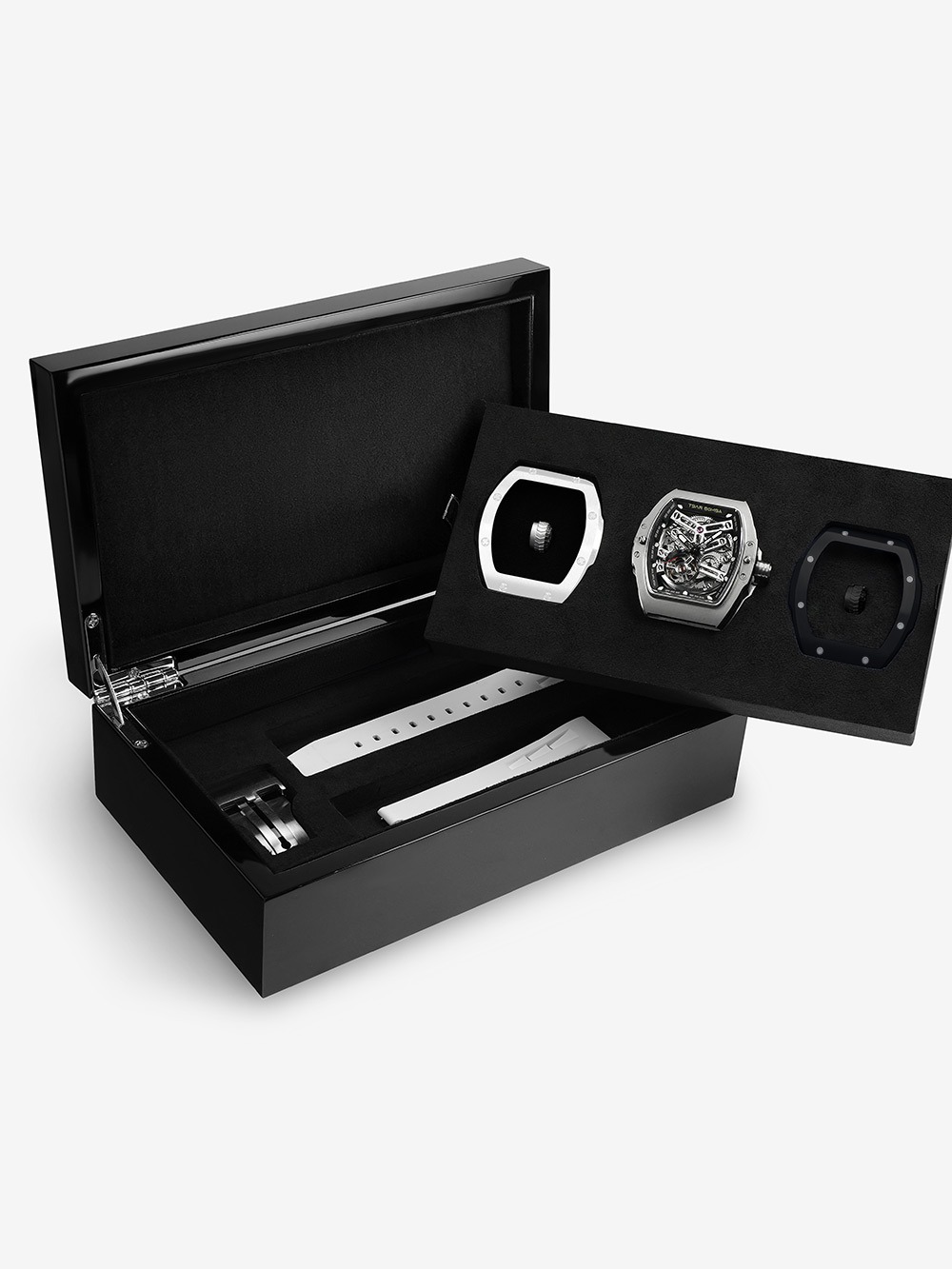 Tsar Bomba TB8218(1+1)C Herrenuhr Atomic Interchangeable Ceramic Edition Automatik 46mm 5ATM