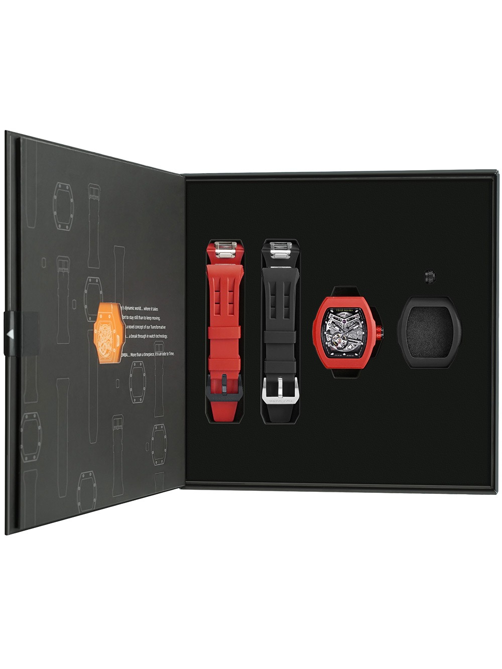 Tsar Bomba TB8218(1+2)FKM Herrenuhr Atomic Interchangeable Watch Set Automatik 46mm 5ATM
