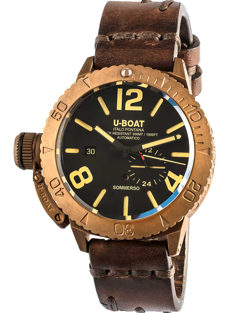 U-Boat 8486 Sommerso Bronze Automatik 46mm 300M