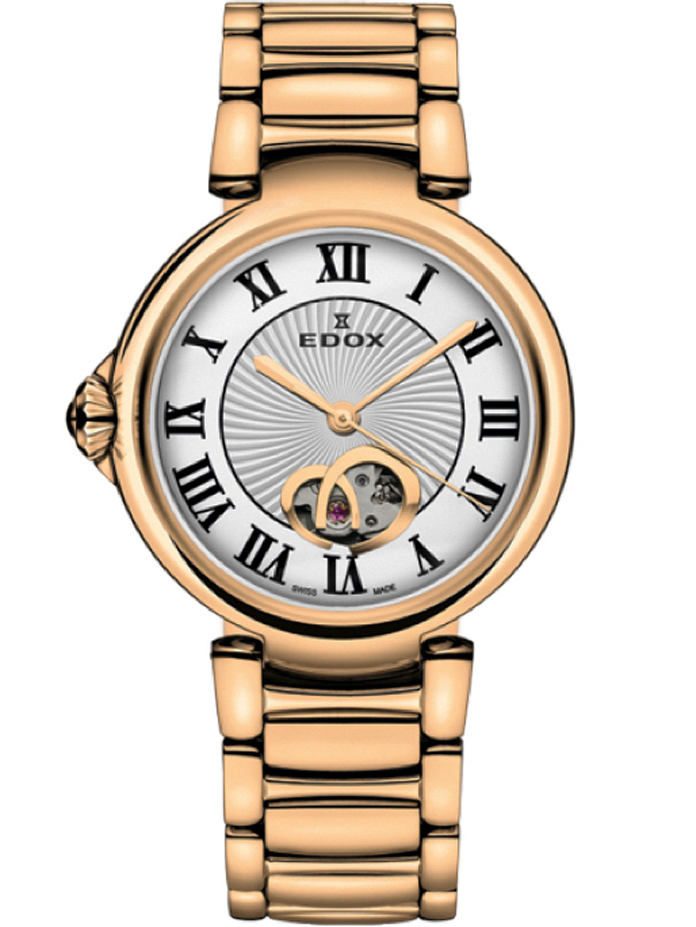 Edox 85025-37RM-ARR LaPassion Automatik Damenuhr 33mm 5ATM