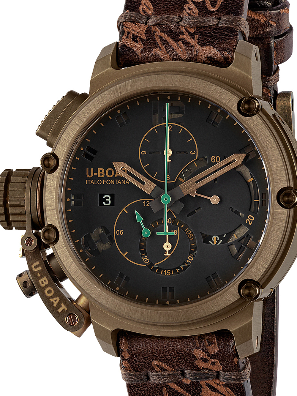 U-Boat 8526 Chimera Bronze Chronograph Automatik 46mm 10ATM