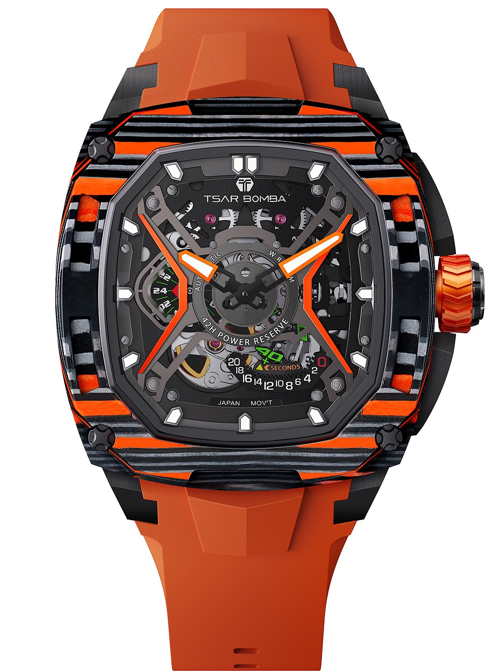 0717701173062 - TB8605A-03 Herrenuhr Dark Matter Automatik 46mm 5ATM