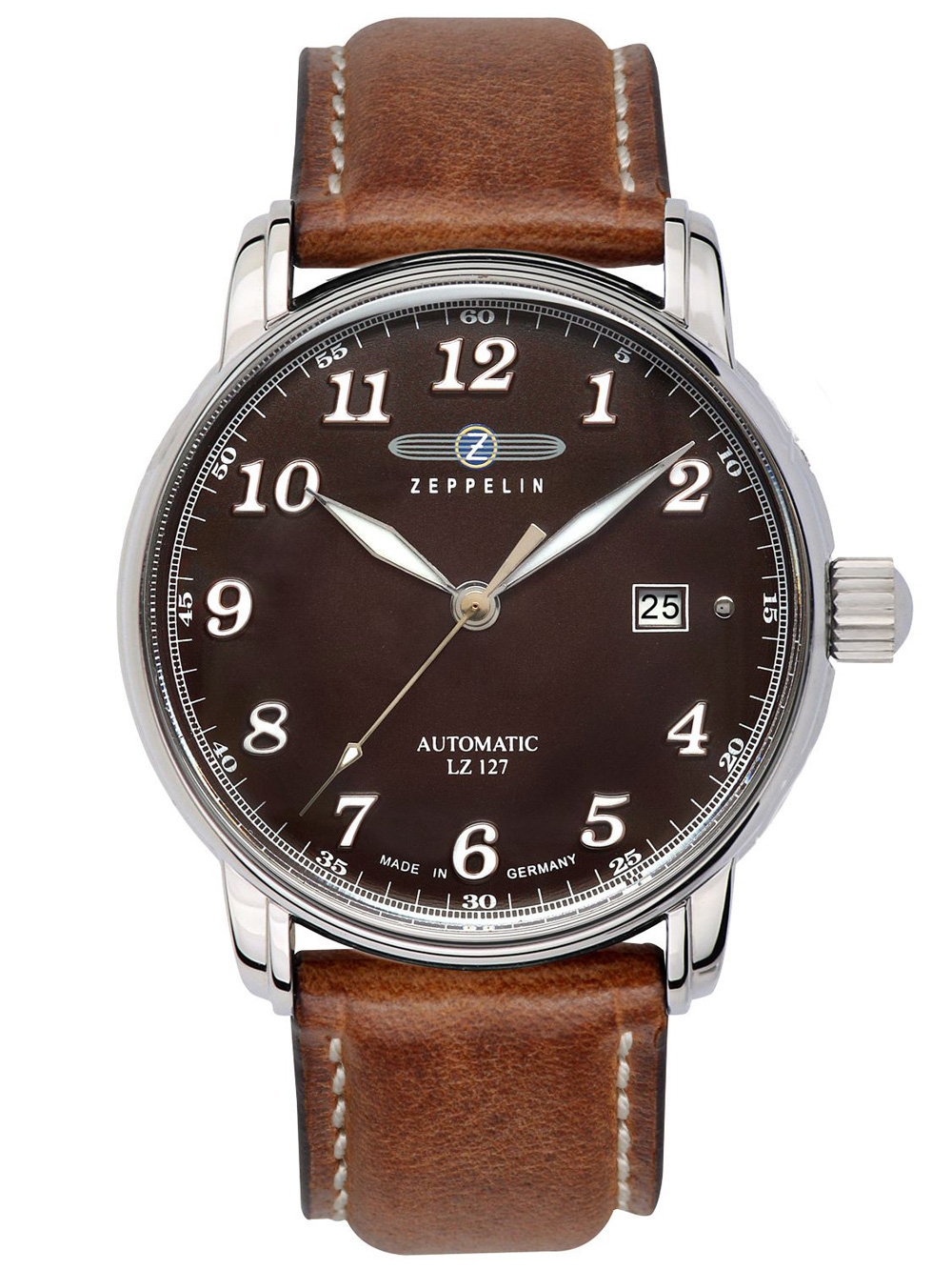 Zeppelin 8656-3 Graf Zeppelin Automatik Herren 40mm 5ATM