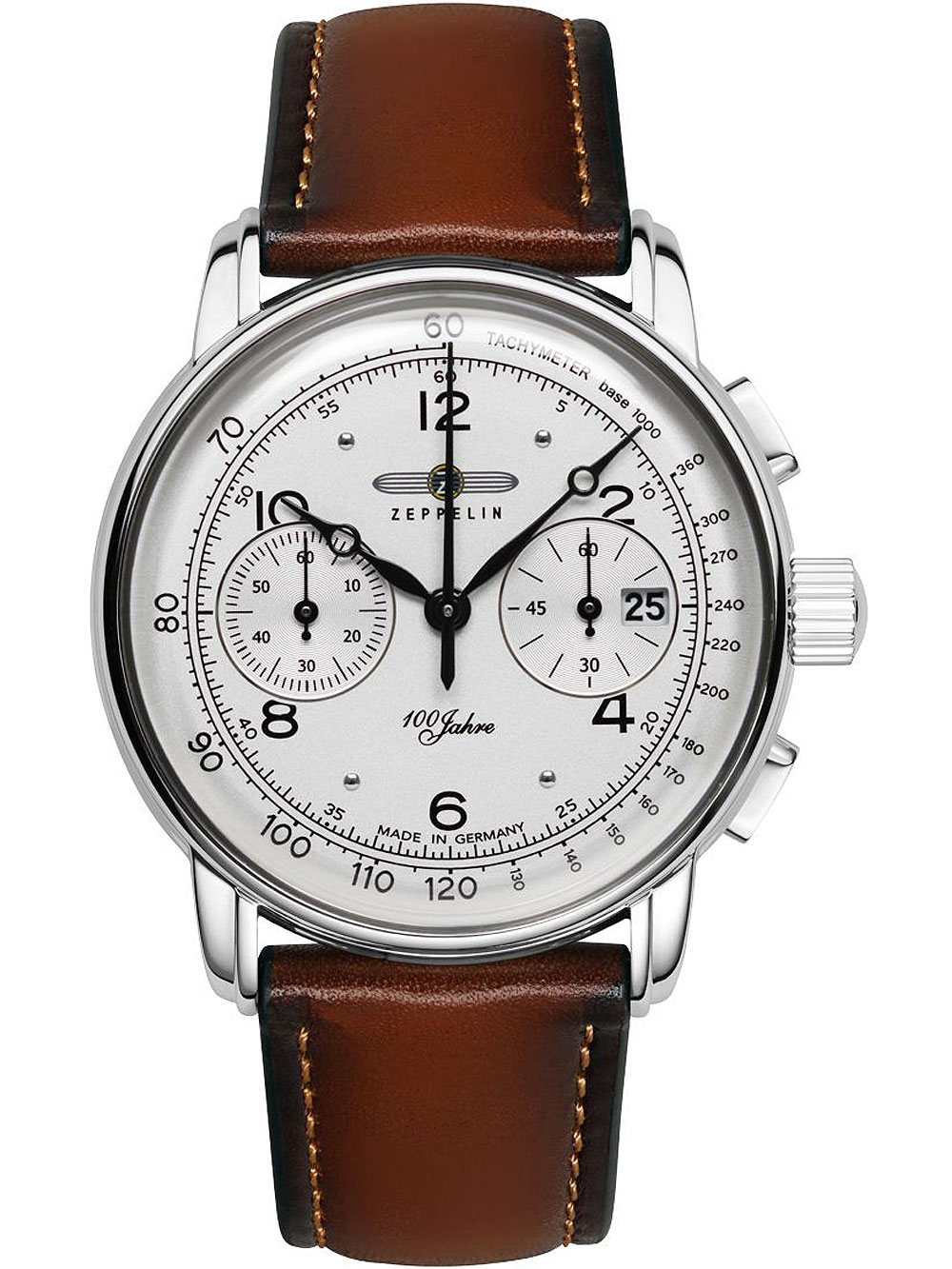 Zeppelin 8676-1 Chronograph 100 Jahre Zeppelin 42mm 5ATM