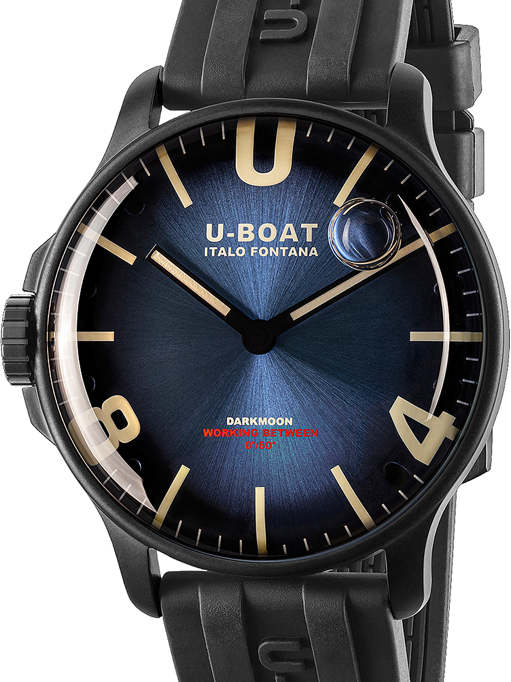 U-Boat 8700/B Darkmoon Blue IPB Soleil 44mm 5ATM