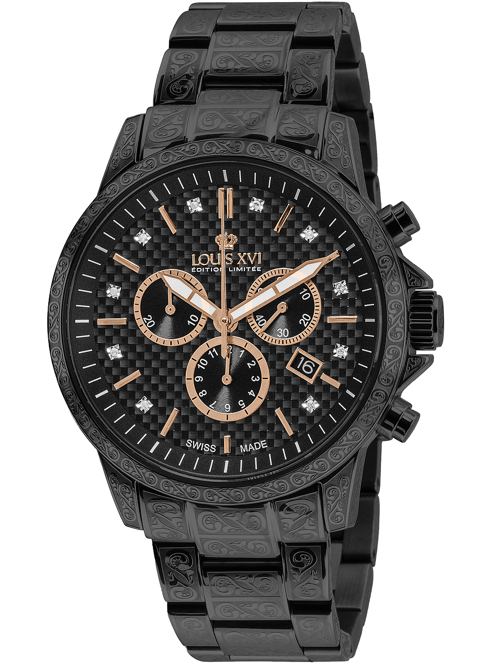 7640172144886 - Louis XVI LXVI894 Palais Royale Chronograph Herrenuhr 43mm 5ATM 7640172144886 - Louis XVI LXVI894 Palais Royale Chronograph Herrenuhr 43mm 5ATM
