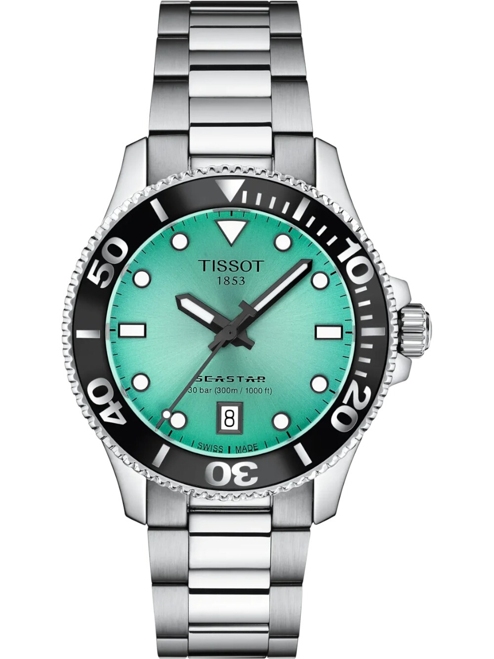 Tissot T1202101109100 Damenuhr Seastar 1000 36mm 30ATM