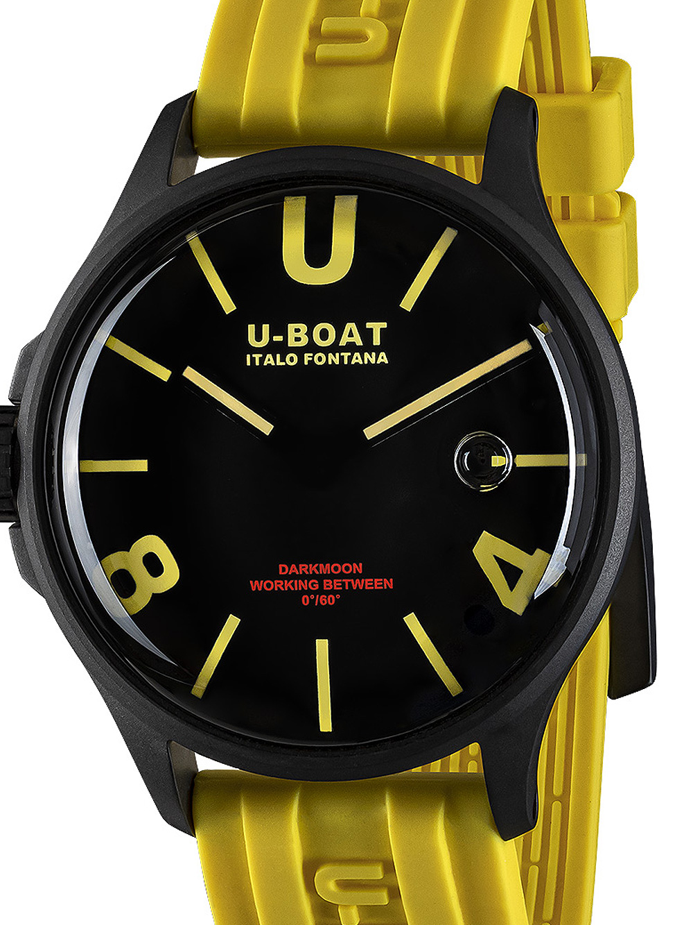 U-Boat 9522 Darkmoon Yellow IPB 44mm 5ATM