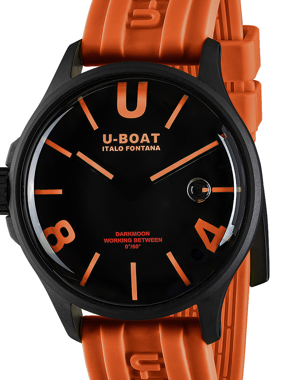 U-Boat 9538 Darkmoon Orange IPB 44mm 5ATM