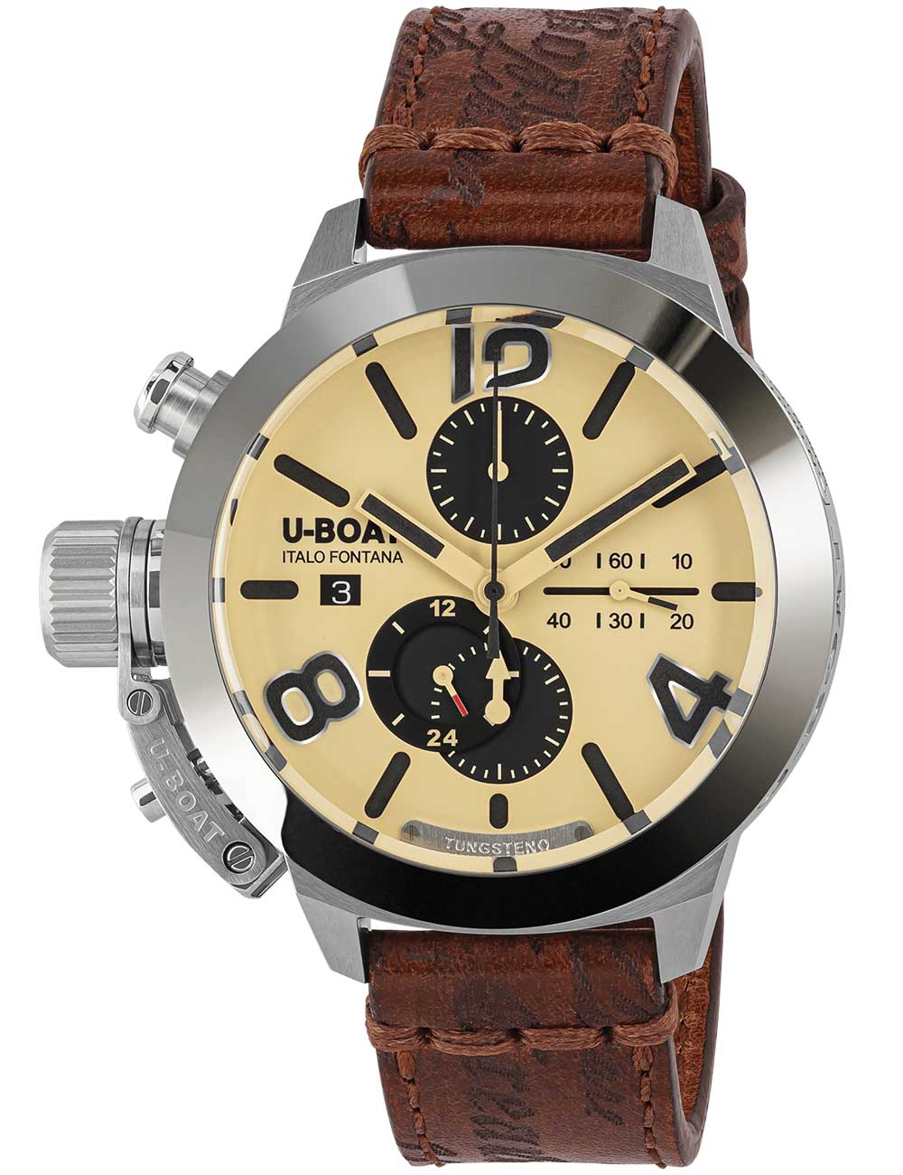 8056000104875 - 9568 A Classico 45 mm Tungsteno CAS 2 Herrenuhr 10ATM