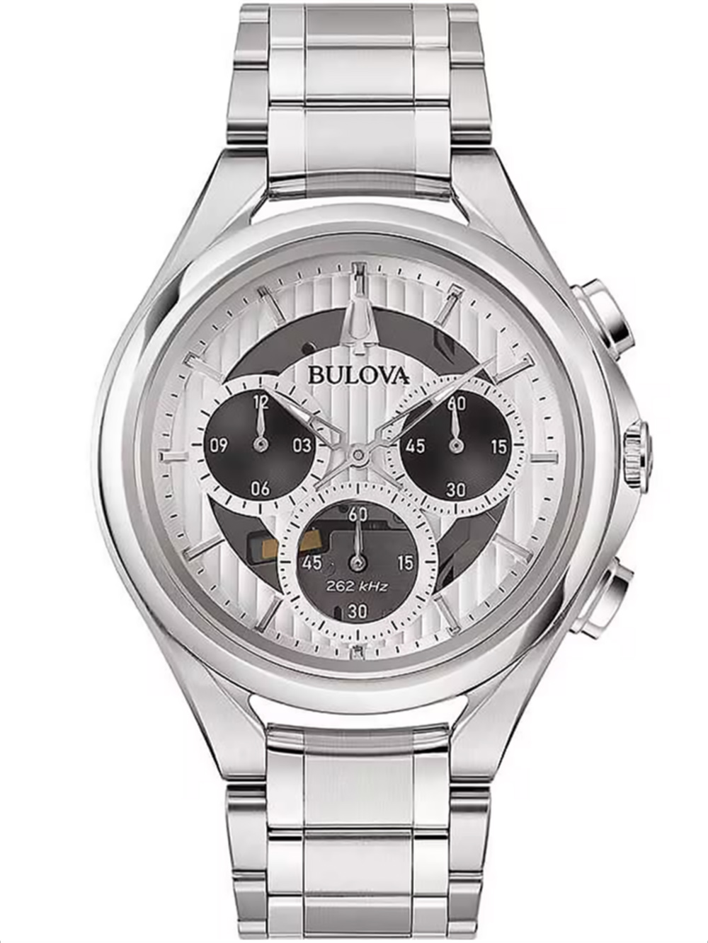 Bulova 96A301 Herrenuhr Chronograph 45mm 3ATM