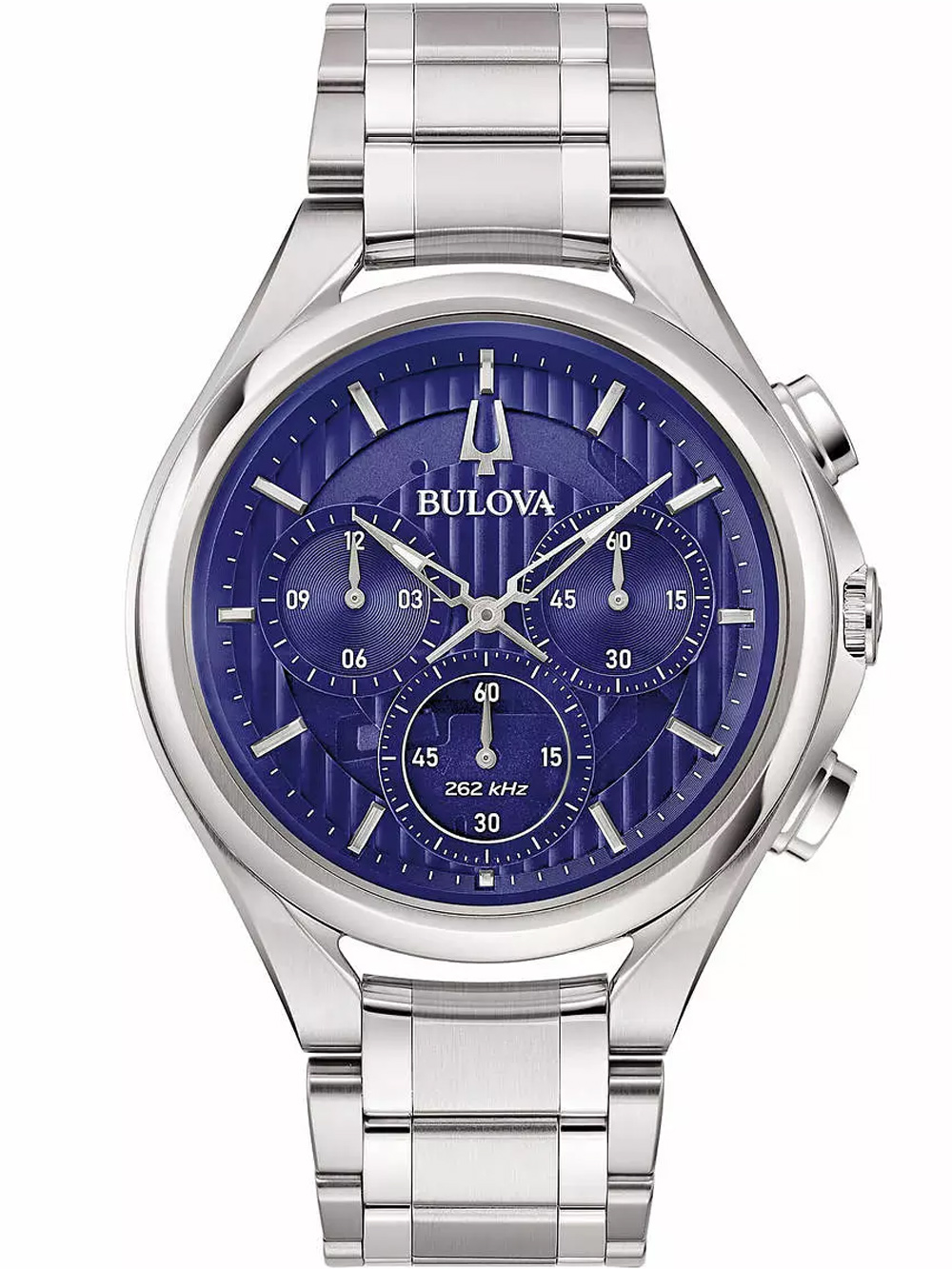 Bulova 96A302 Curv Herrenuhr Chronograph 45mm 3ATM