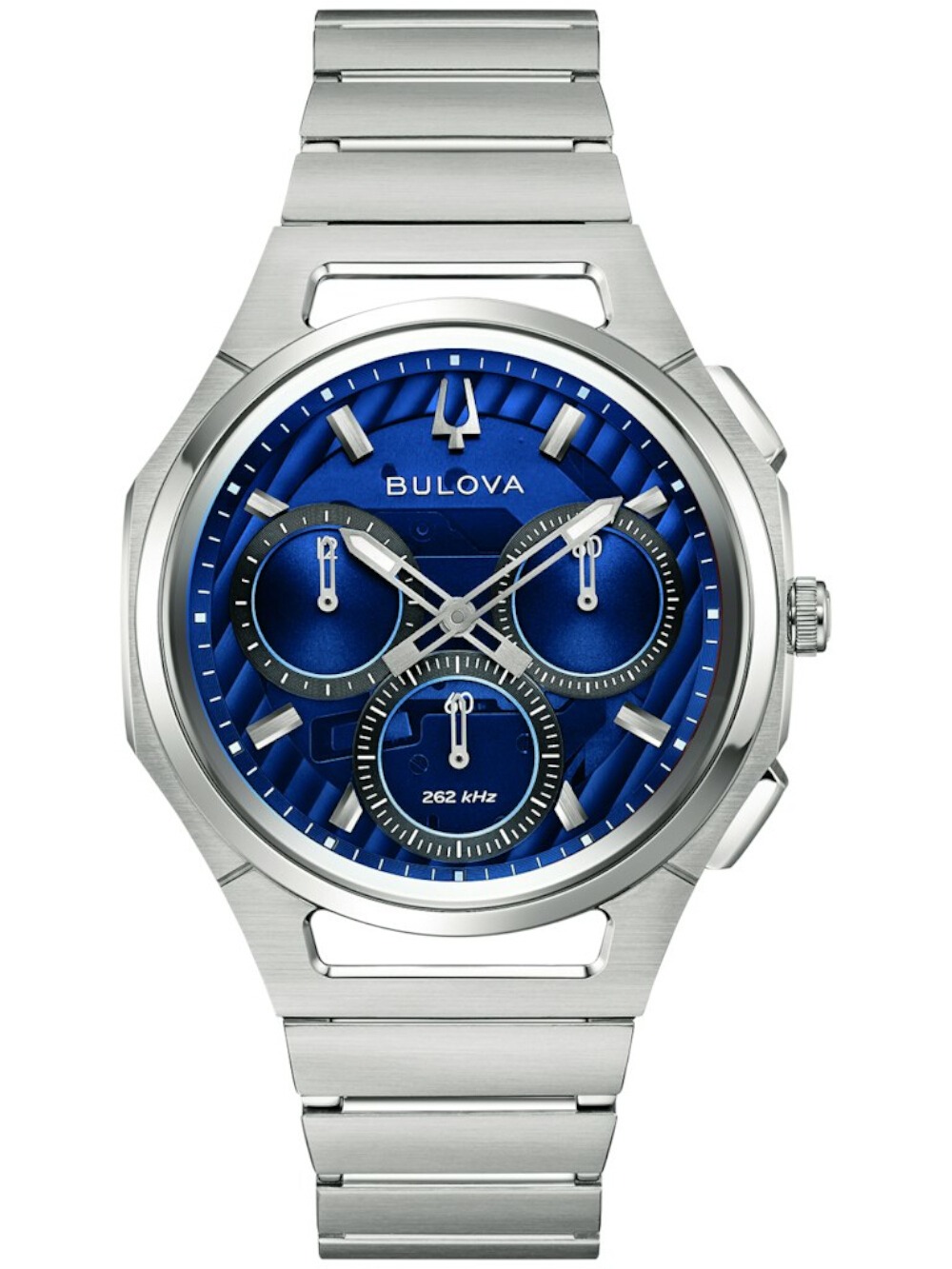 Bulova 96A339 Herrenuhr Curv Chronograph 41mm 3ATM