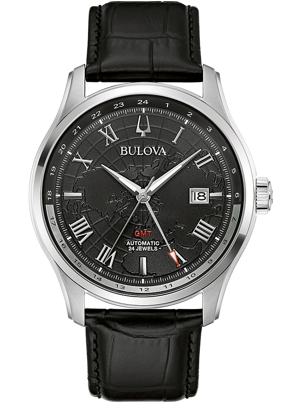 Bulova 96B387 Wilton GMT Automatik 43mm 3ATM