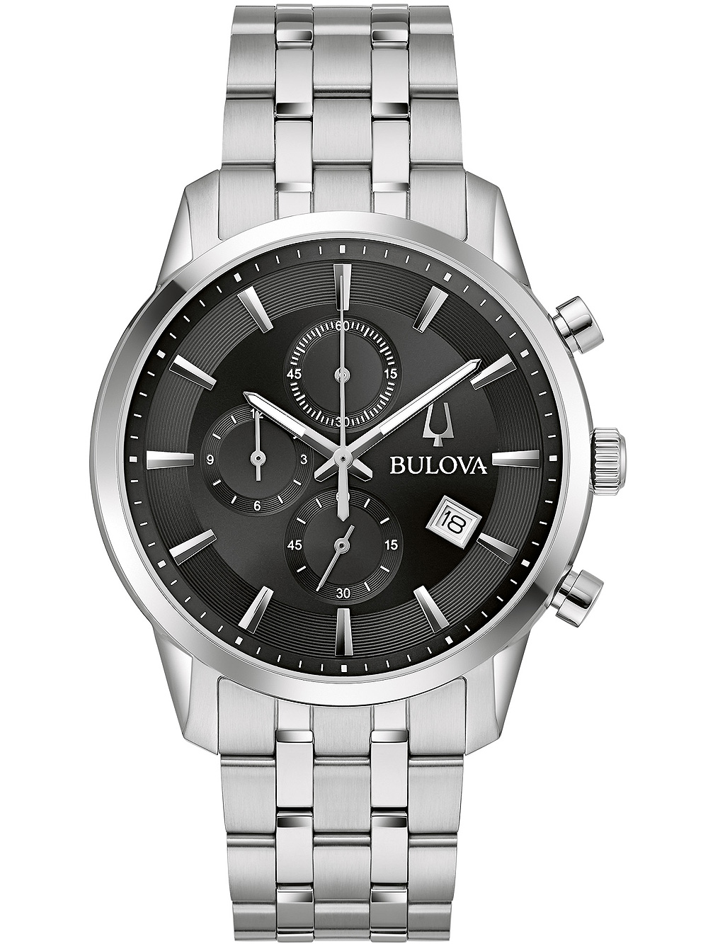 Bulova 96B412 Sutton Chronograph Herrenuhr 41mm 3ATM