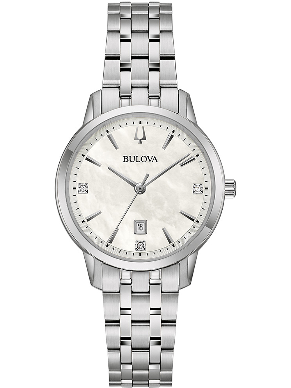 Bulova 96P233 Sutton Damenuhr 31mm 3ATM