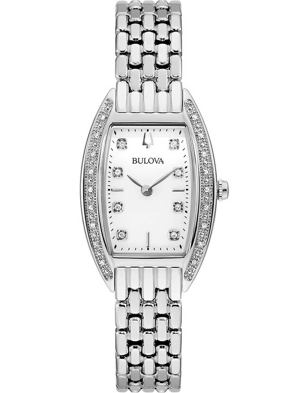 Bulova 96R244 Diamantuhr (24) Damen 24mm 3ATM