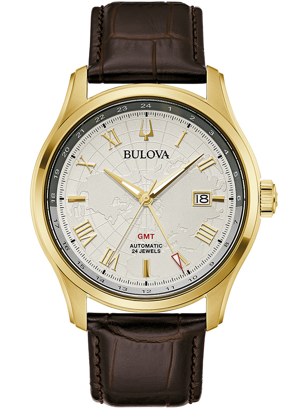 Bulova 97B210 Wilton GMT Automatik 43mm 3ATM