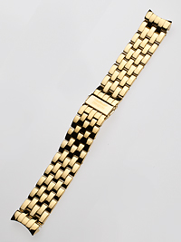 Perigaum Ersatzband P-0901 22 x 190 mm gold Faltschliesse