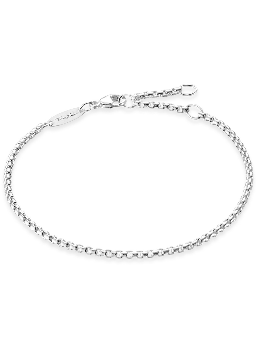 4051245193664 - Armband THOMAS SABO Schmuck Silber 925 Armkettchen Classic Venezianer A1403-001-12-L195V Armbänder Gr 195 Silber 925 (Sterlingsilber) silberfarben Damen 4051245193664 - Armband THOMAS SABO Schmuck Silber 925 Armkettchen Classic Venezianer A1403-001-12-L195V Armbänder Gr 195 Silber 925 (Sterlingsilber) silberfarben Damen