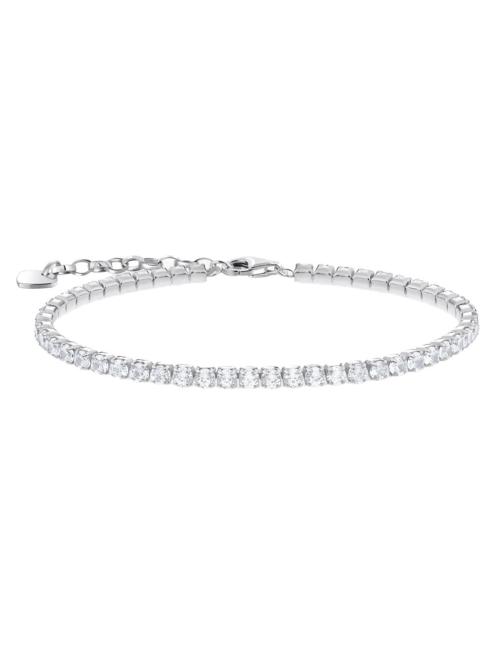 4051245611236 - A2167-051-14-L21V Tennisarmband mit weißen Steinen silber 4051245611236 - A2167-051-14-L21V Tennisarmband mit weißen Steinen silber