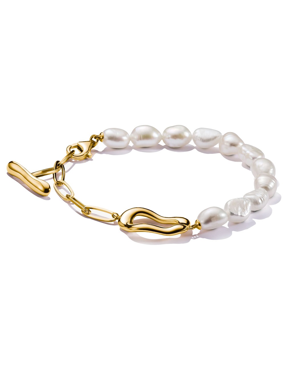 4051245607833 - A2190-430-14-L19V Perlenarmband Natural Beauty vergoldet 4051245607833 - A2190-430-14-L19V Perlenarmband Natural Beauty vergoldet