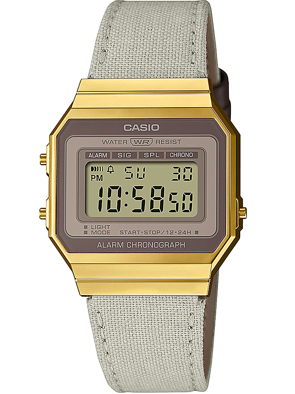 Casio A700WEGL-7AEF Vintage Unisex 33mm