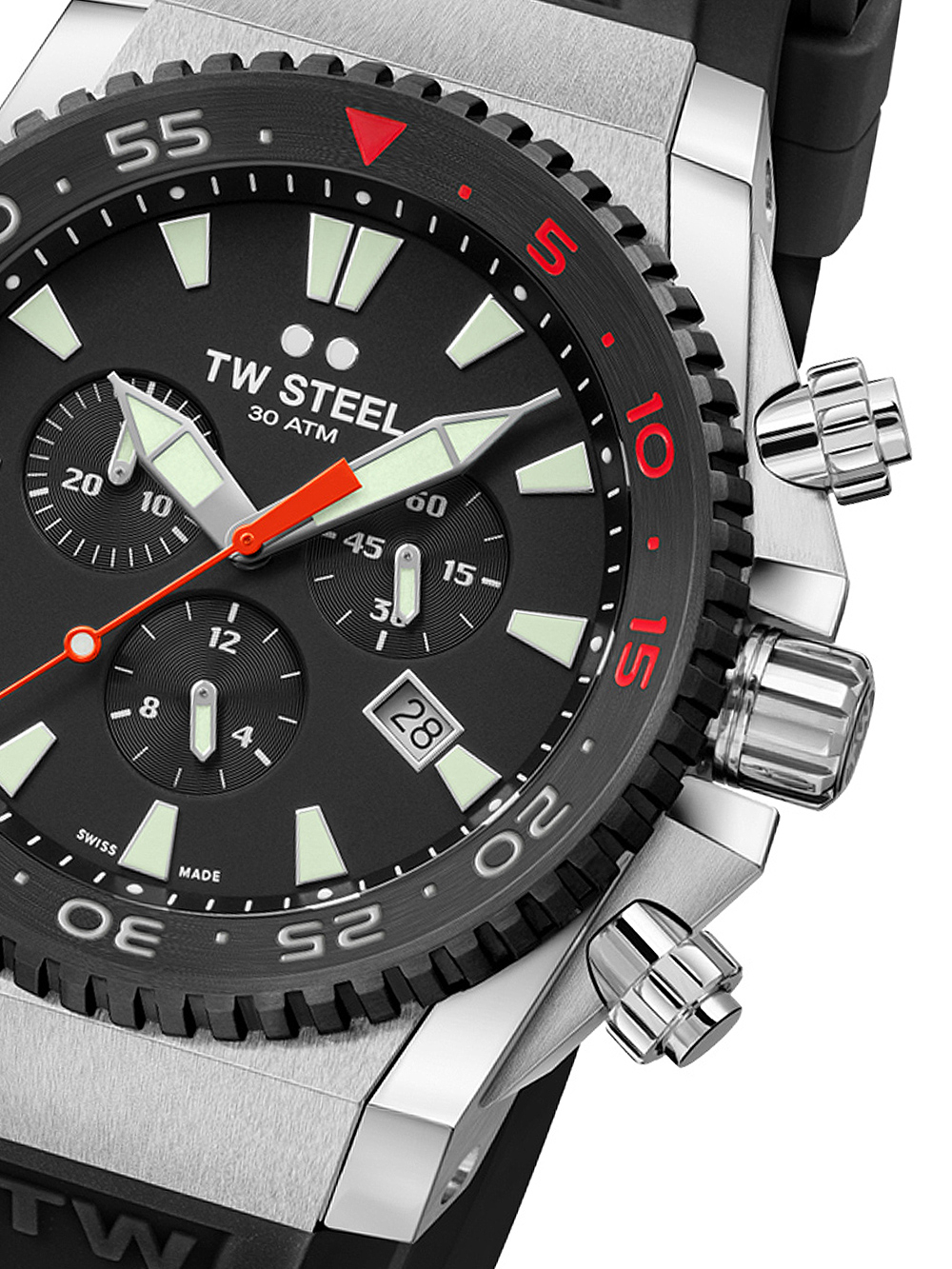 8720039111059 - TW-Steel ACE401 Ace Diver Chronograph Herrenuhr 44mm 30ATM 8720039111059 - TW-Steel ACE401 Ace Diver Chronograph Herrenuhr 44mm 30ATM