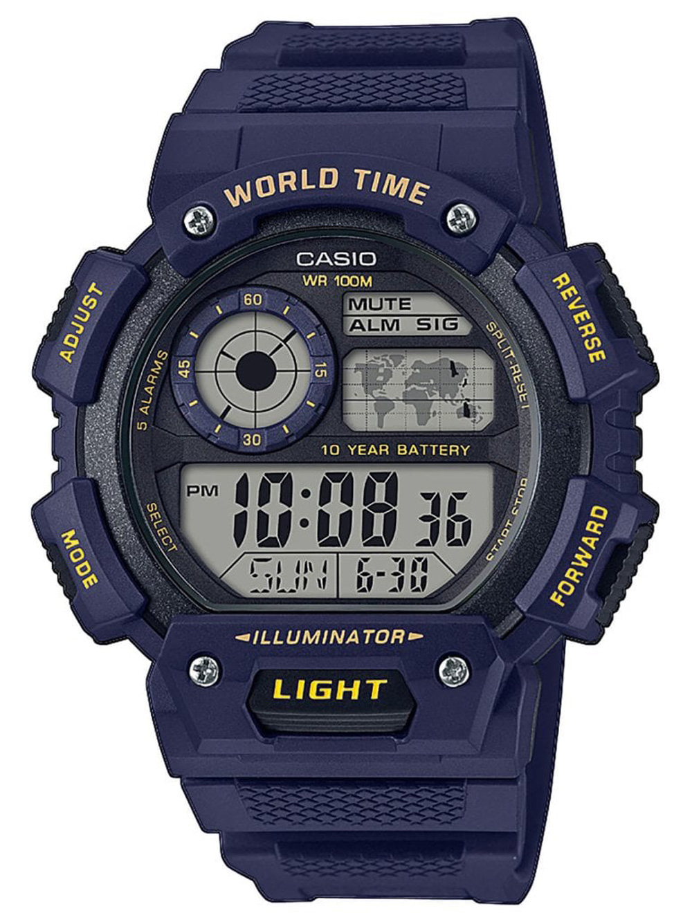 Casio AE-1400WH-2AVEF Collection Herren 48mm 10ATM