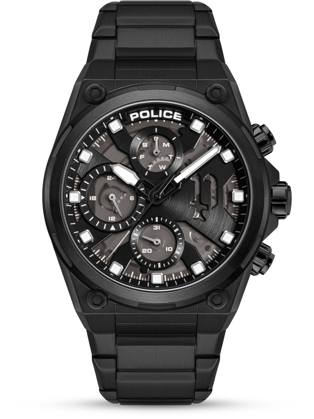 Police PEWGK2239106 Herrenuhr Airflow Chronograph 43mm 5ATM