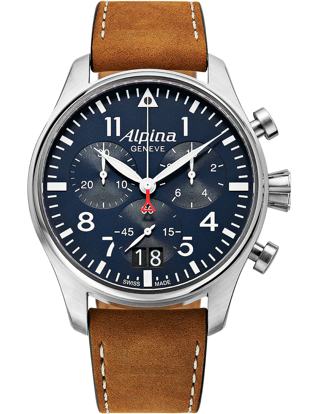 7688200243804 - AL-372N4S6 Startimer Pilot Chronograph Herrenuhr 44mm 10ATM 7688200243804 - AL-372N4S6 Startimer Pilot Chronograph Herrenuhr 44mm 10ATM