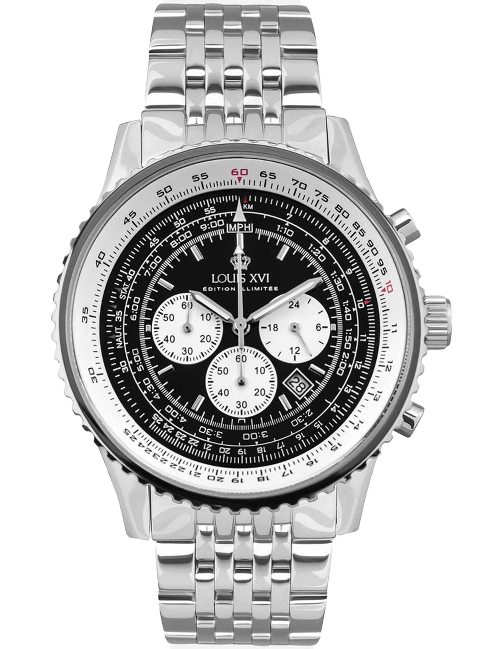 7640172148532 - Louis XVI LXVI3420 Herrenuhr Artagnan Chrono Limited 48mm 5ATM