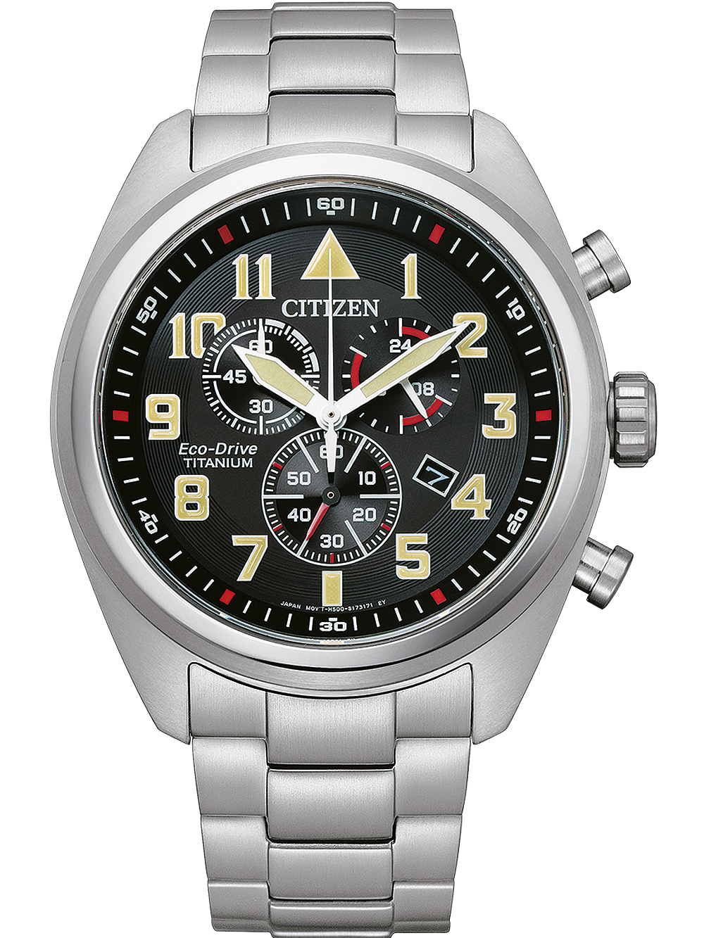 Citizen AT2480-81E Eco-Drive Super-Titanium Chronograph 43mm