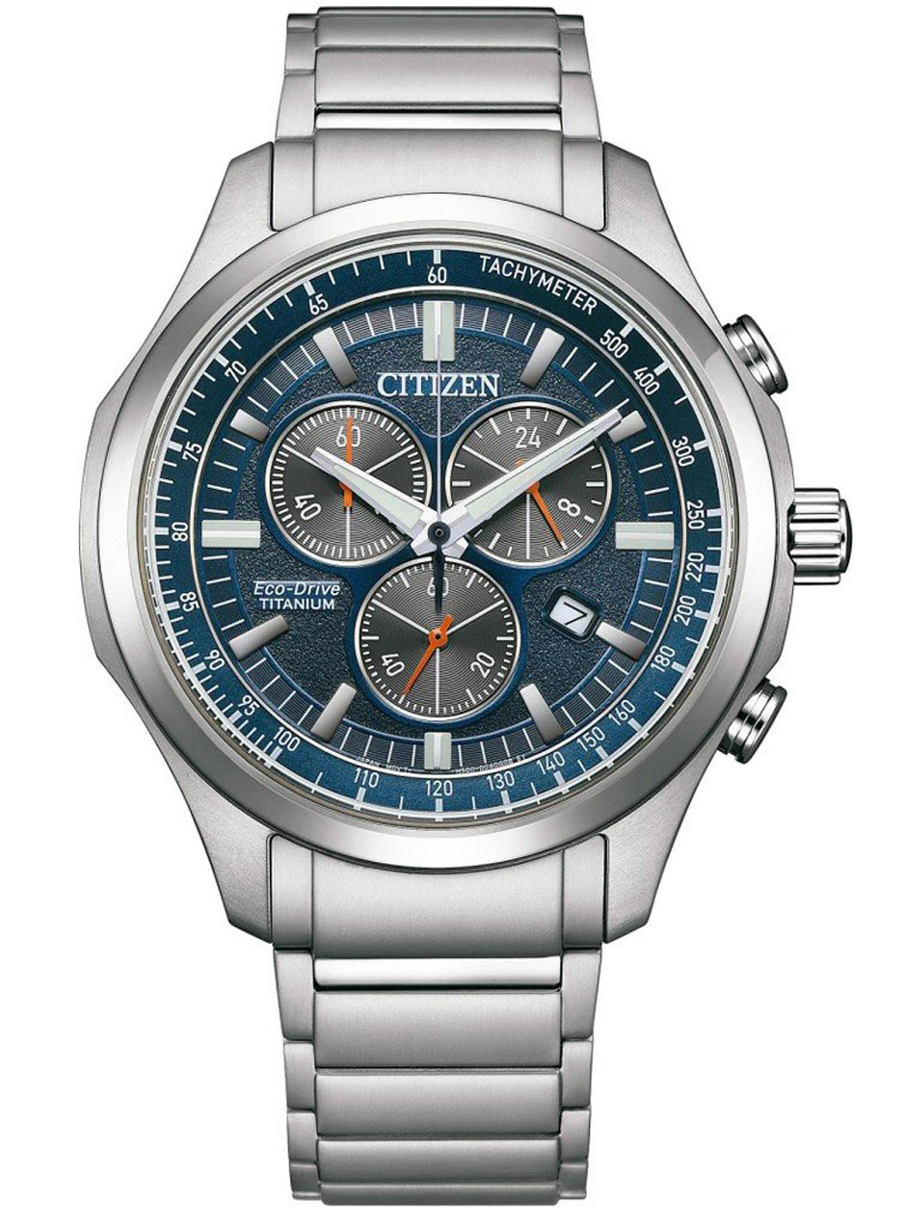 Citizen AT2530-85L Eco-Drive Titanium Chronograph Herren 43mm