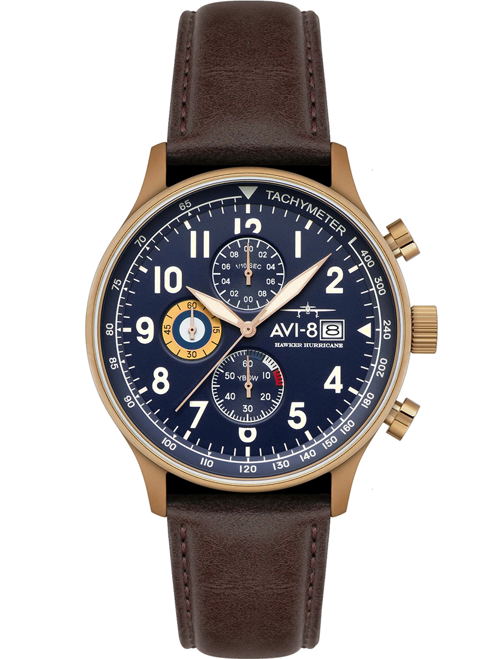 4894664201387 - AV-4011-0O Herrenuhr Hawker Hurricane Classic Chronograph 43mm 5ATM 4894664201387 - AV-4011-0O Herrenuhr Hawker Hurricane Classic Chronograph 43mm 5ATM