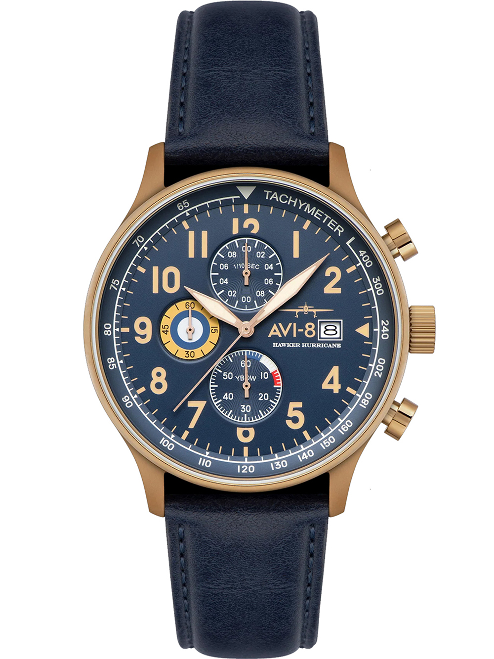 4894664201400 - AV-4011-0Q Herrenuhr Hawker Hurricane Classic Chronograph 43mm 5ATM 4894664201400 - AV-4011-0Q Herrenuhr Hawker Hurricane Classic Chronograph 43mm 5ATM