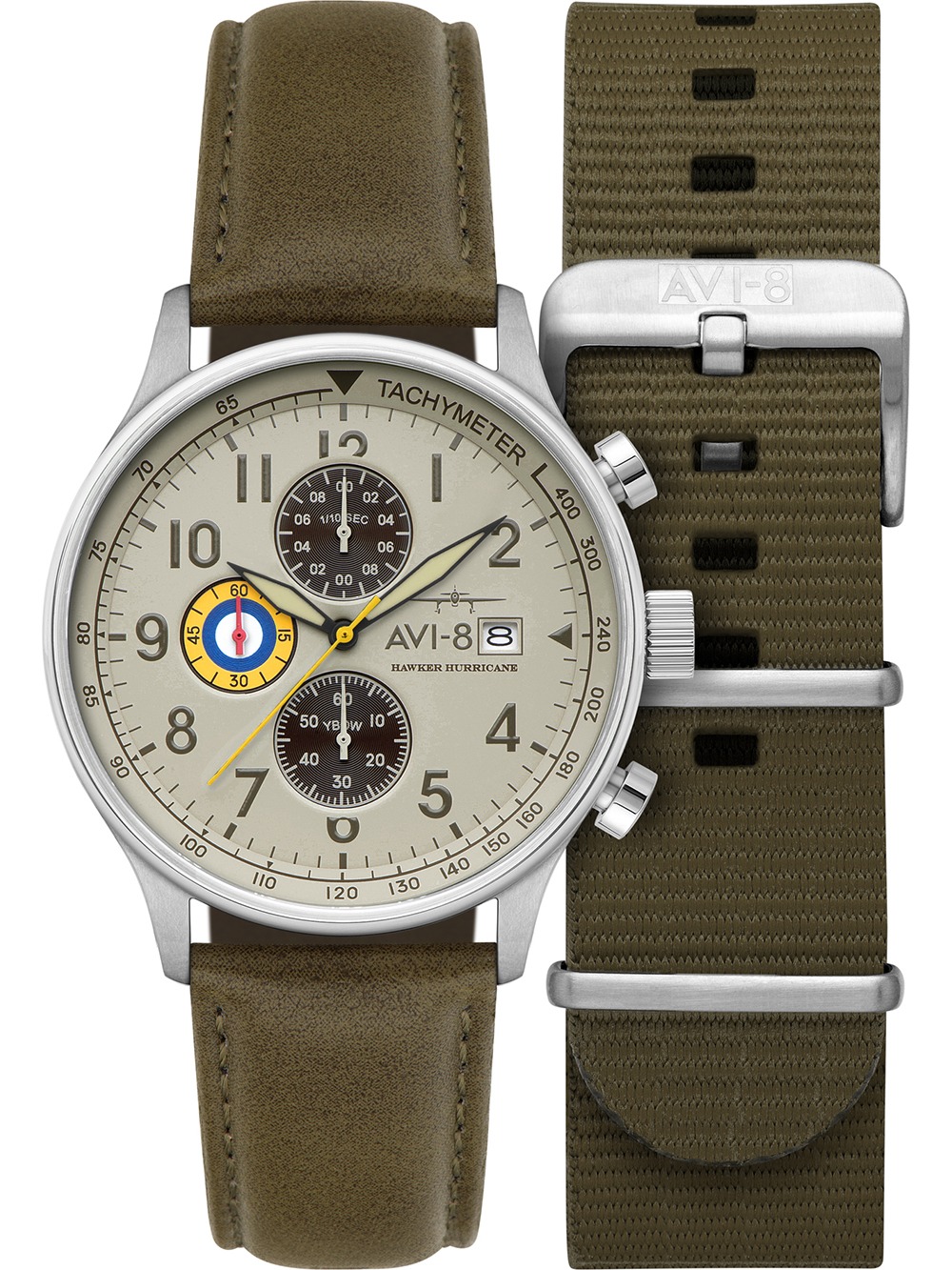 4894664211270 - AV-4011-1B Herrenuhr Hawker Hurricane Chronograph 43 mm 5ATM 4894664211270 - AV-4011-1B Herrenuhr Hawker Hurricane Chronograph 43 mm 5ATM