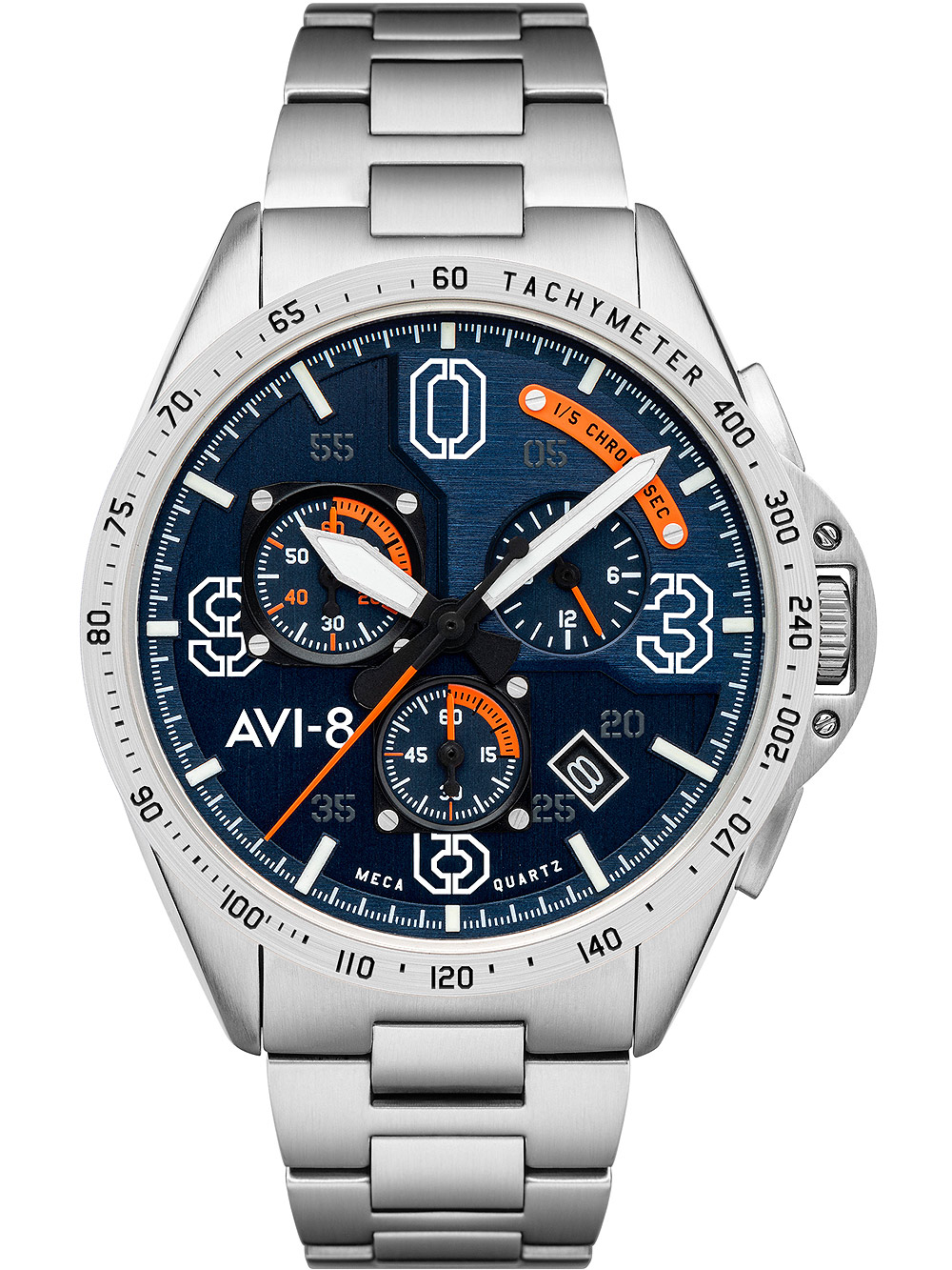 AVI-8 AV-4077-22 P-51 Mustang Chronograph 43mm 5ATM