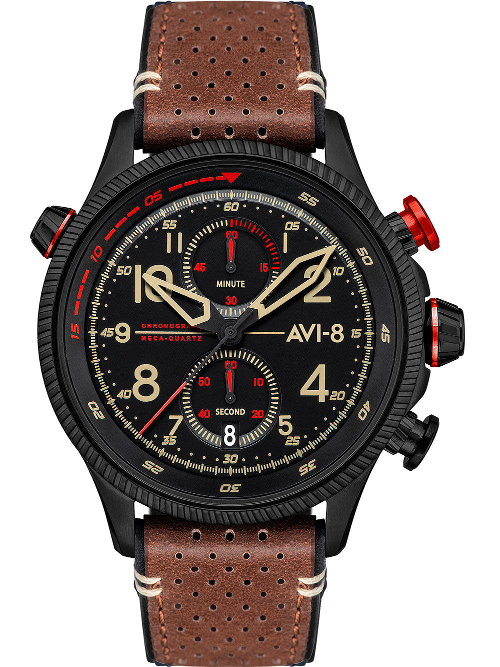 4894664084065 - AV-4080-04 Hawker Hunter Chronograph Herrenuhr 44mm 5ATM 4894664084065 - AV-4080-04 Hawker Hunter Chronograph Herrenuhr 44mm 5ATM