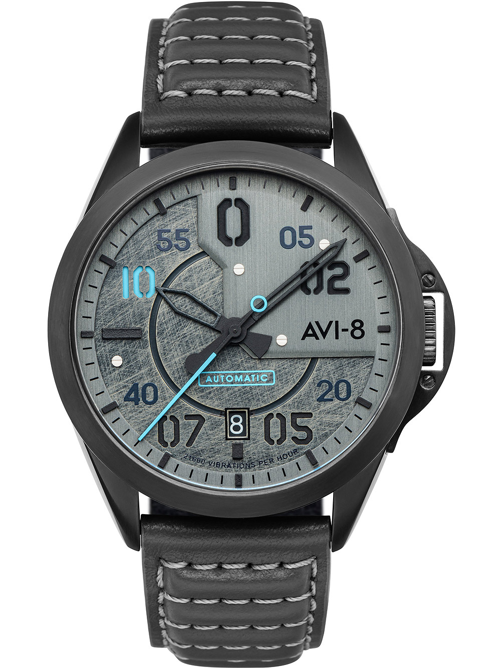 AVI-8 AV-4086-04 P-51 Mustang Automatik 43mm 5ATM