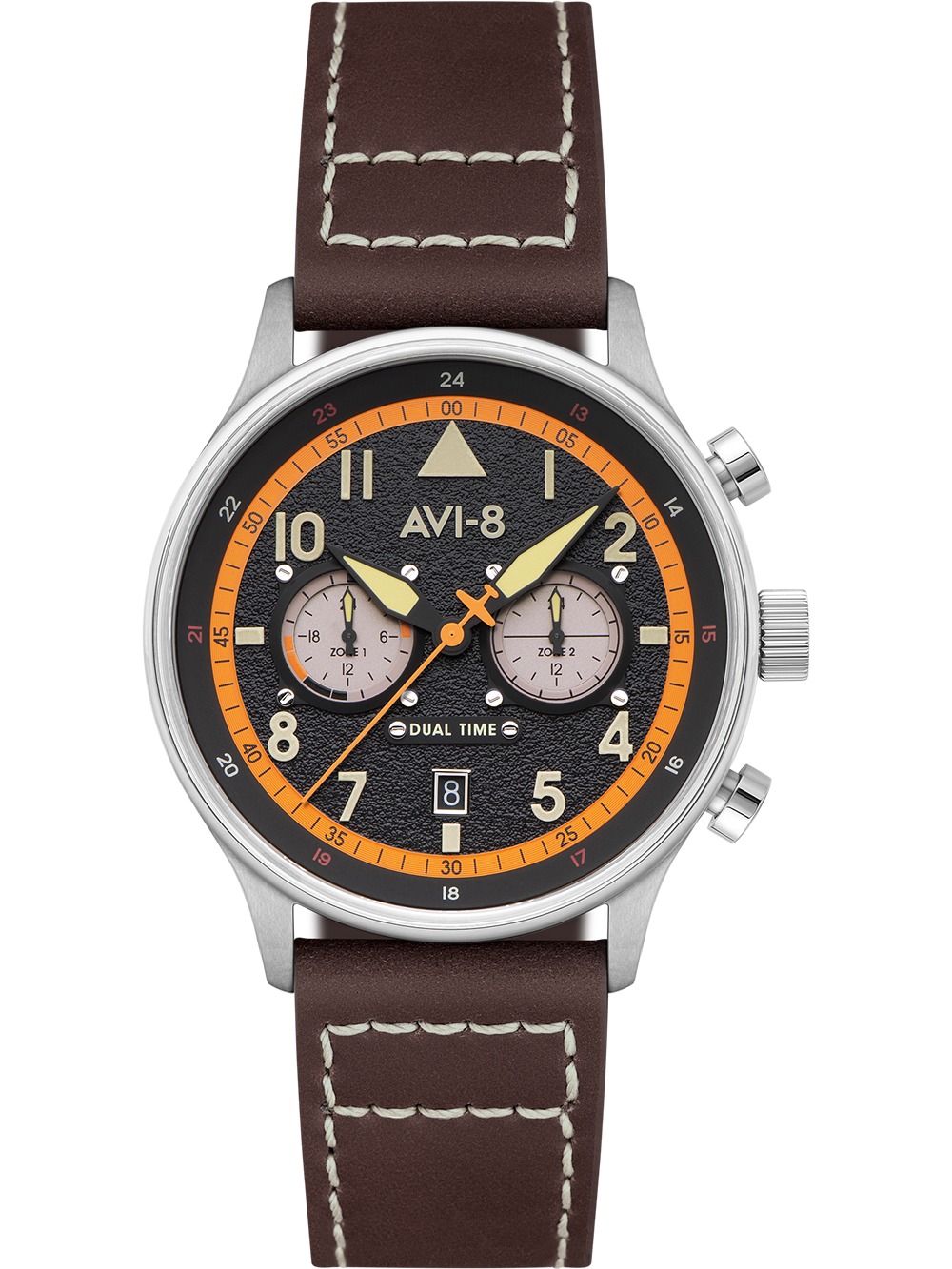 4894664214172 - AV-4088-07 Herrenuhr Hawker Hurricane Dual-Time 43mm 5ATM 4894664214172 - AV-4088-07 Herrenuhr Hawker Hurricane Dual-Time 43mm 5ATM
