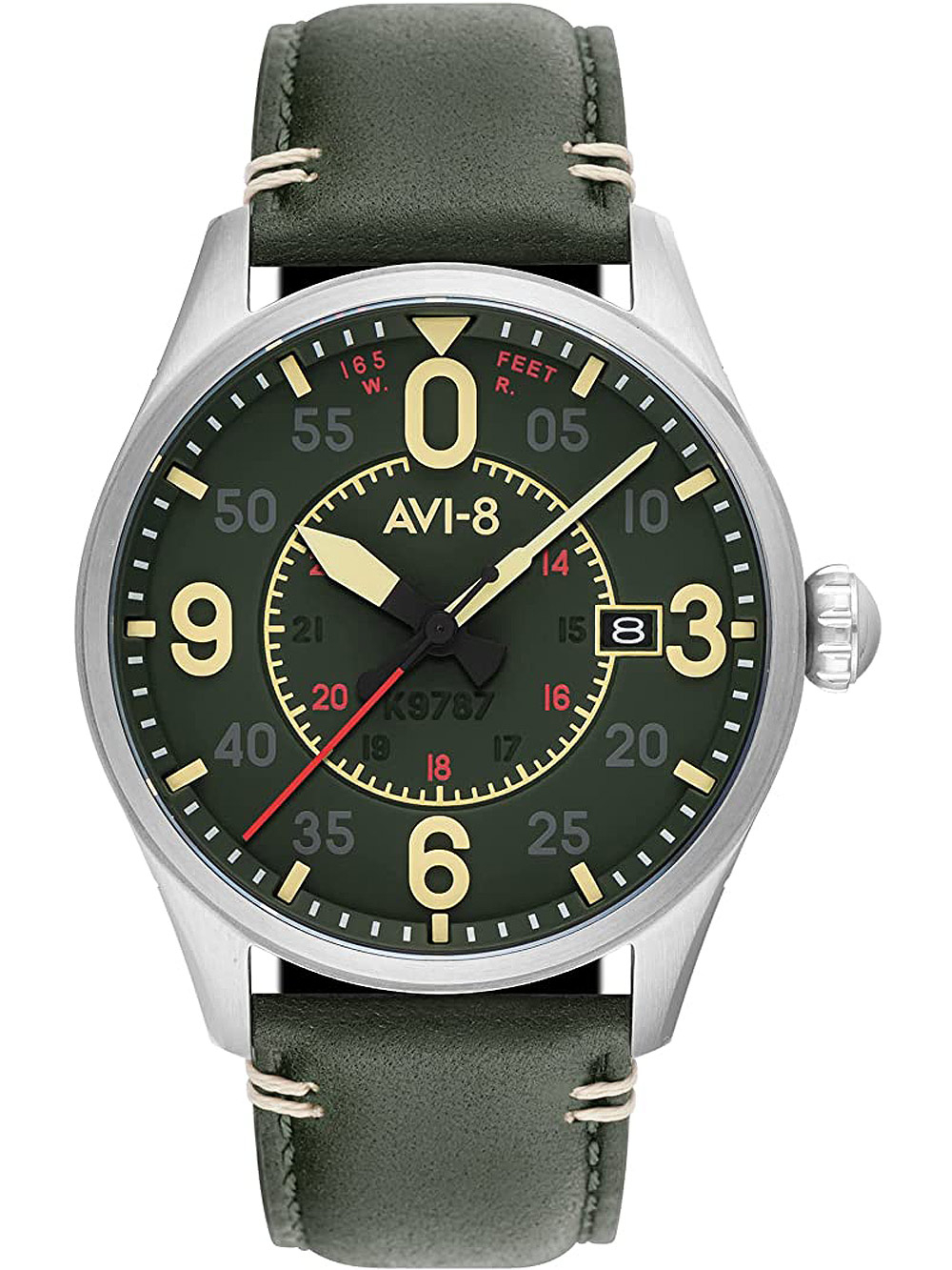 AVI-8 AV-4090-03 Spitfire Automatik 42mm 5ATM