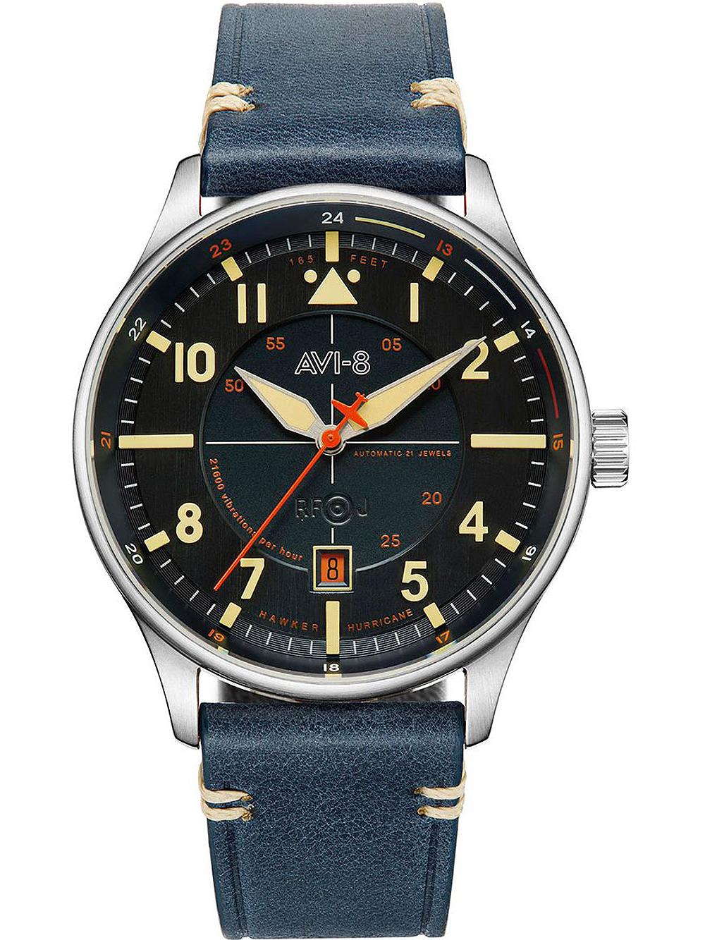 AVI-8 AV-4094-02 Hawker Hurricane Automatik 43mm 5ATM