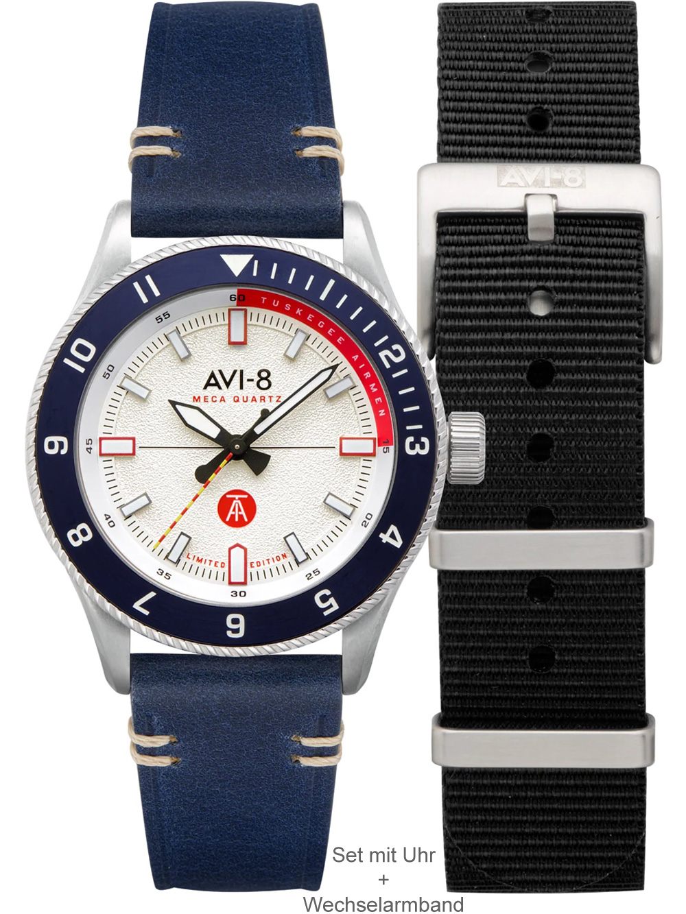 4894664192111 - AV-4103-03 Tuskegee Airmen Limited Edition Herrenuhr 40mm 5ATM 4894664192111 - AV-4103-03 Tuskegee Airmen Limited Edition Herrenuhr 40mm 5ATM