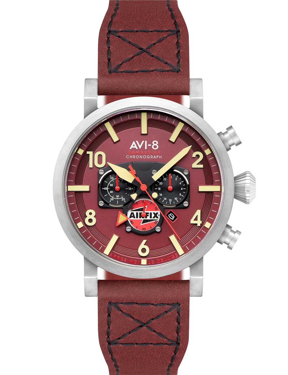 4894664213465 - AV-4107-04 Herrenuhr Dambuster Gibson Dual-Time Chronograph 43mm 5ATM 4894664213465 - AV-4107-04 Herrenuhr Dambuster Gibson Dual-Time Chronograph 43mm 5ATM