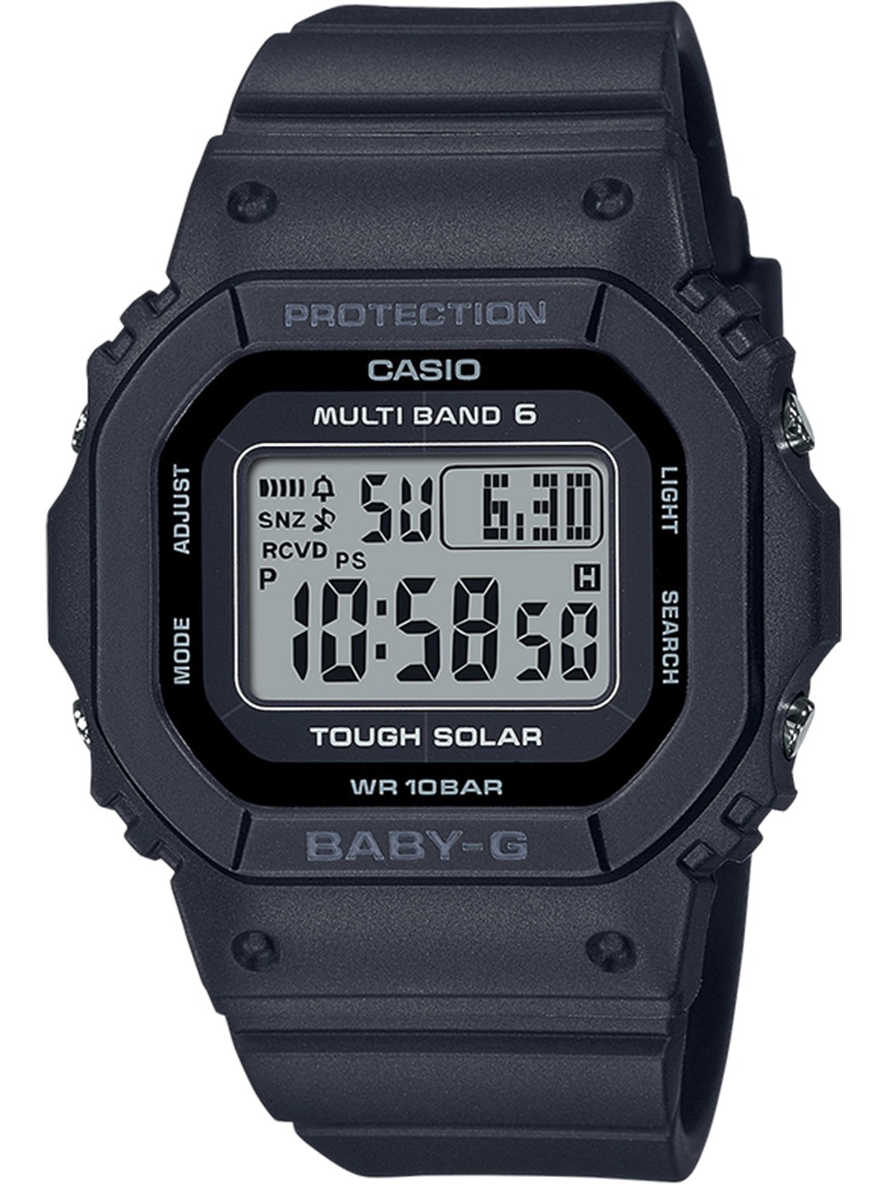 4549526350719 - Funkchronograph CASIO BABY-G Armbanduhren schwarz Damen Quarzuhren Quarzuhr Armbanduhr Damen Solar digital Funk Ladekontrollanzeige 4549526350719 - Funkchronograph CASIO BABY-G Armbanduhren schwarz Damen Quarzuhren Quarzuhr Armbanduhr Damen Solar digital Funk Ladekontrollanzeige