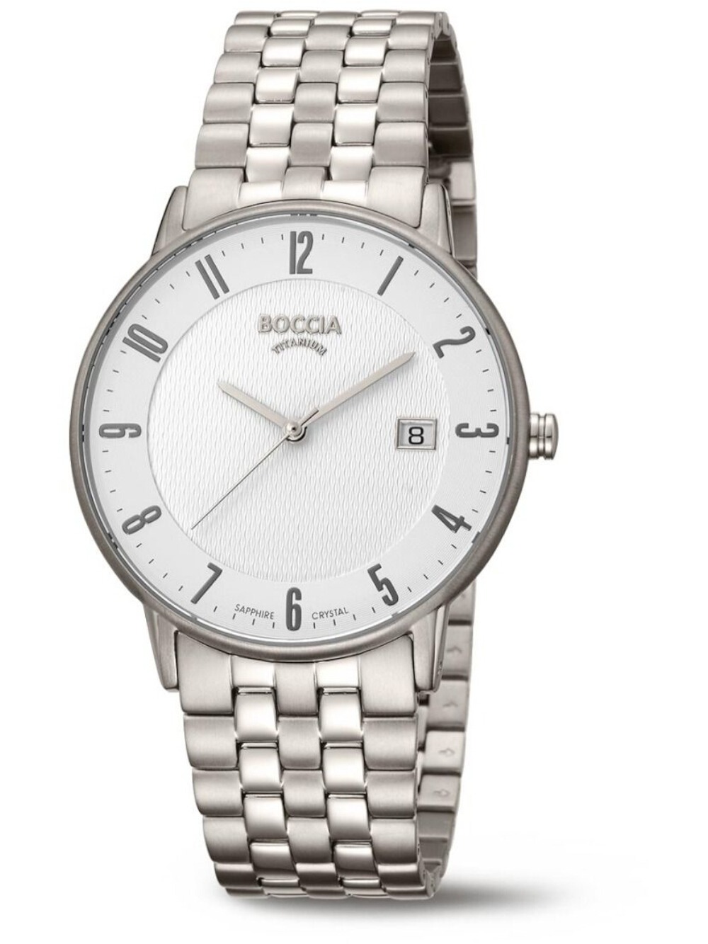 Boccia 3607-06 Herrenuhr Titanium 39mm 5ATM